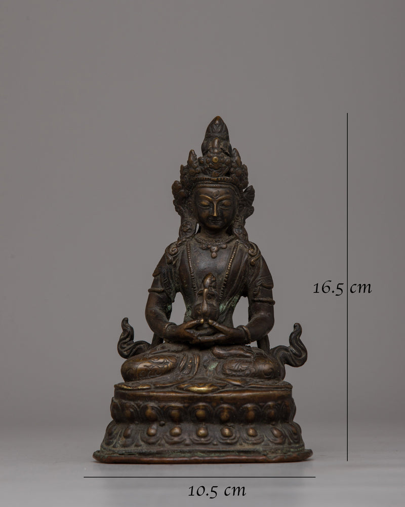 Amitayus Buddha Tibet Statue | Embrace Longevity and Enlightenment in Your Home