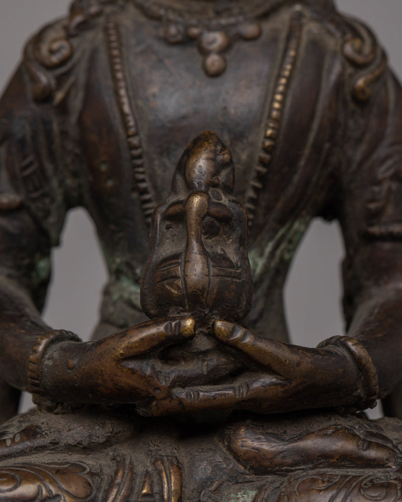 Amitayus Buddha Tibet Statue | Embrace Longevity and Enlightenment in Your Home