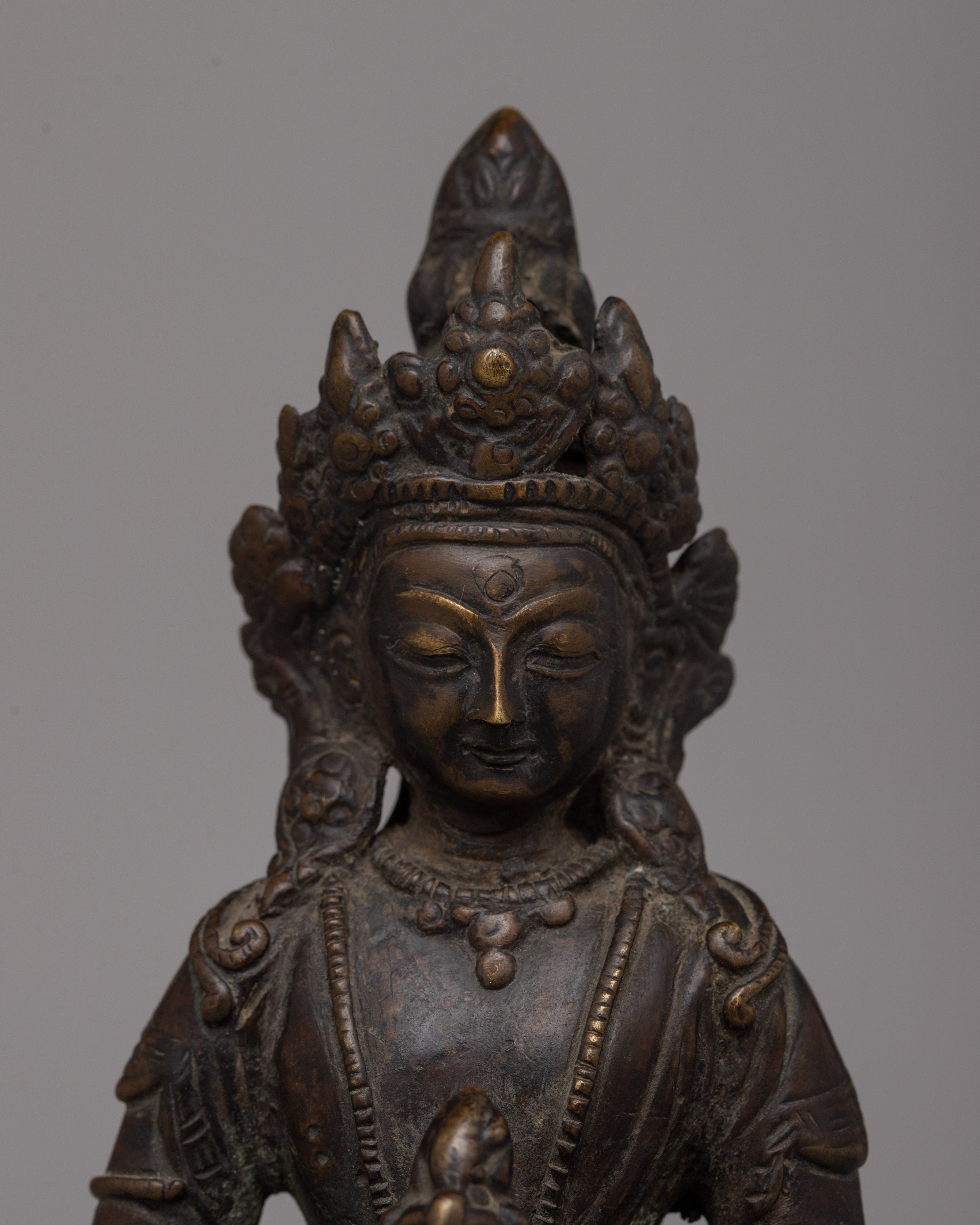 Amitayus Buddha Tibet Statue | Embrace Longevity and Enlightenment in Your Home