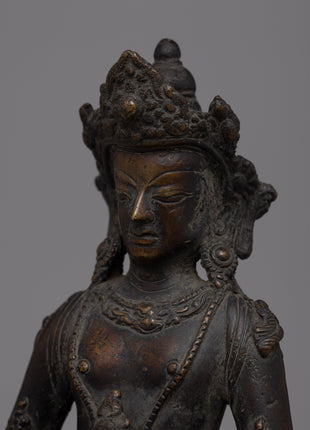 Buddha Amitayus Brass Sculpture | Serenity and Longevity for Your Space