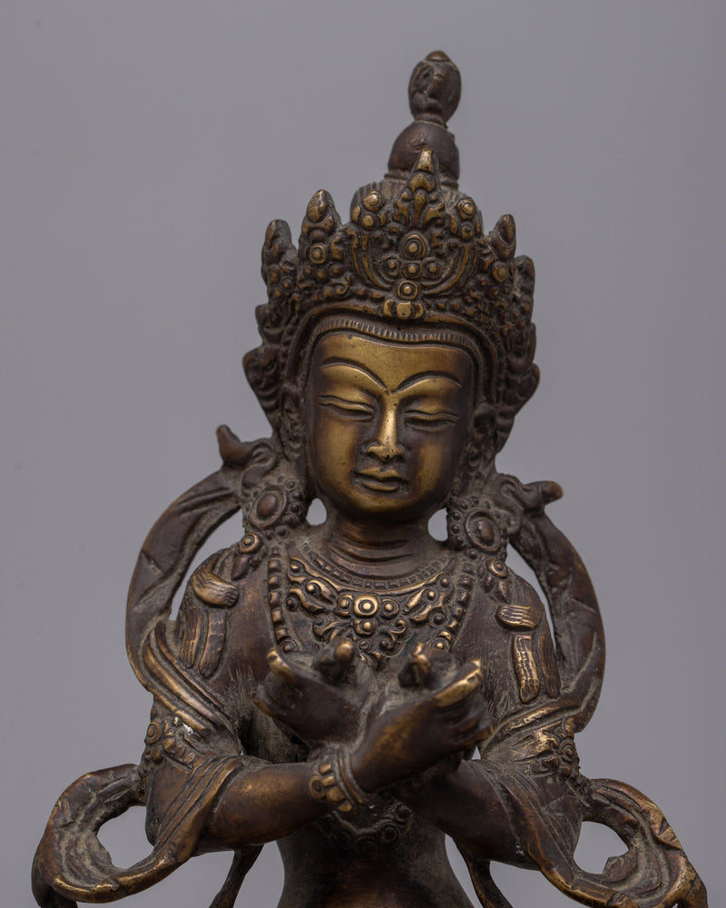 Vintage Adi Buddha Vajradhara Statue | Embrace Divine Wisdom with Our Vajradhara Buddha Figurines