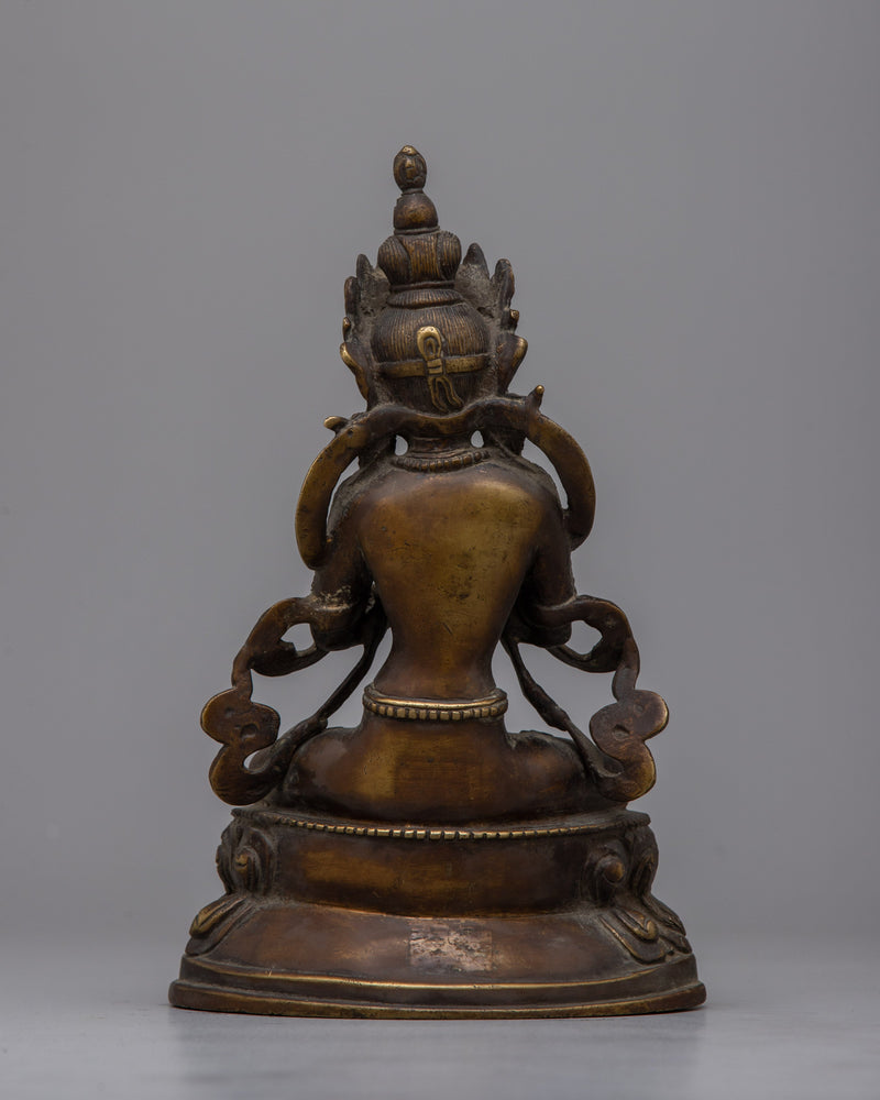 Vintage Adi Buddha Vajradhara Statue | Embrace Divine Wisdom with Our Vajradhara Buddha Figurines