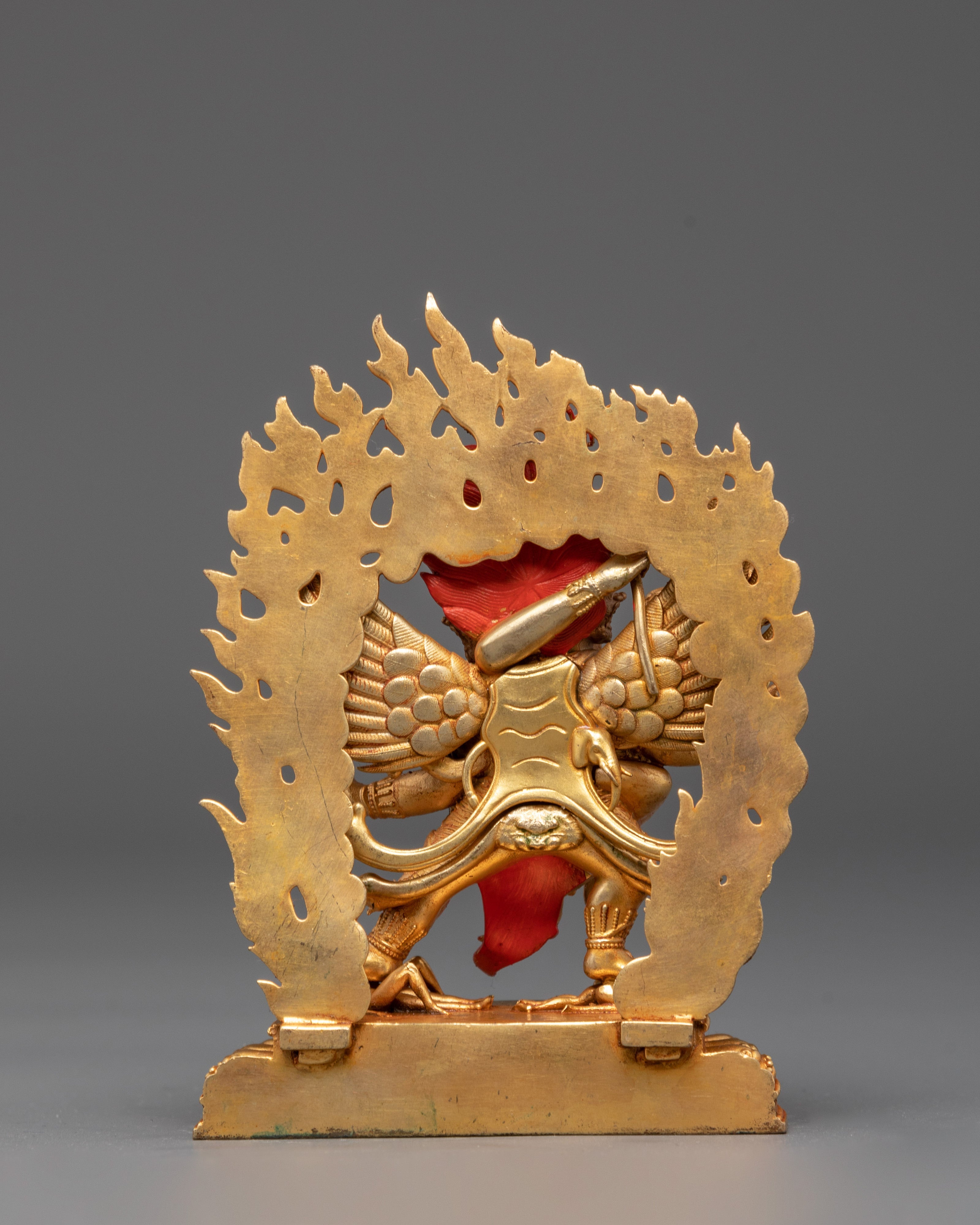 Tibetan Buddhist Vajrakilaya with Consort Sculpture | A Sacred Protector Deity