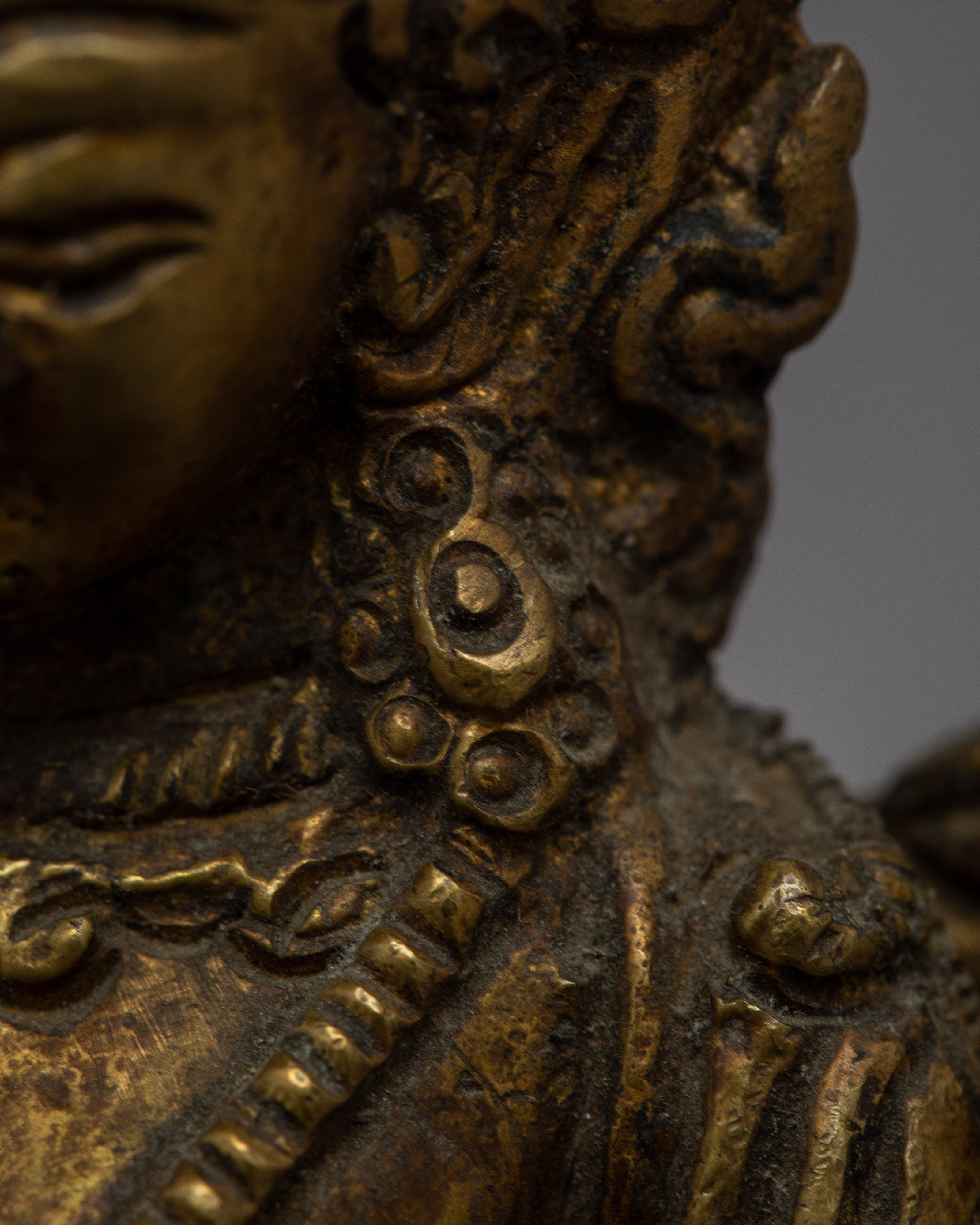 Vintage Naga Kanya Goddess Statue | Embrace Divine Protection and Wealth in Your Home