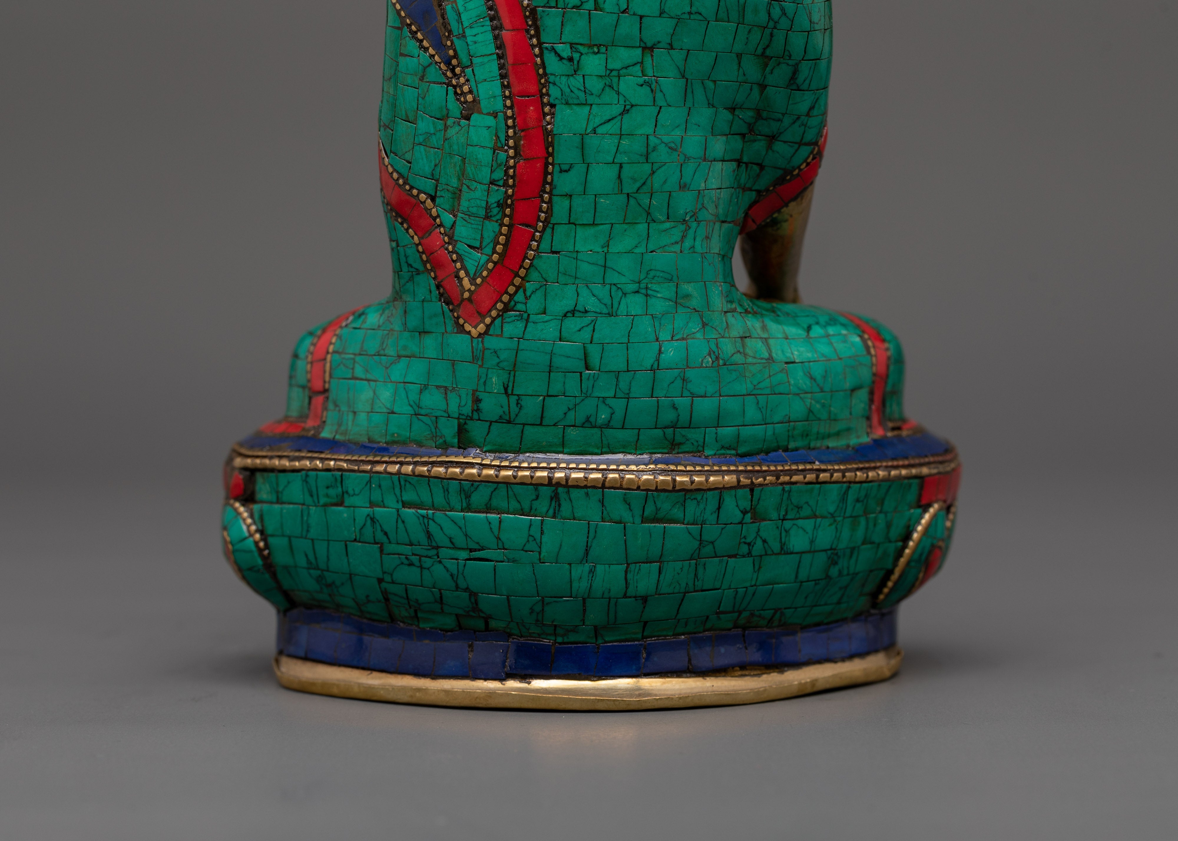 Shakyamuni Buddha Brass Statue | Enlightenment Symbol