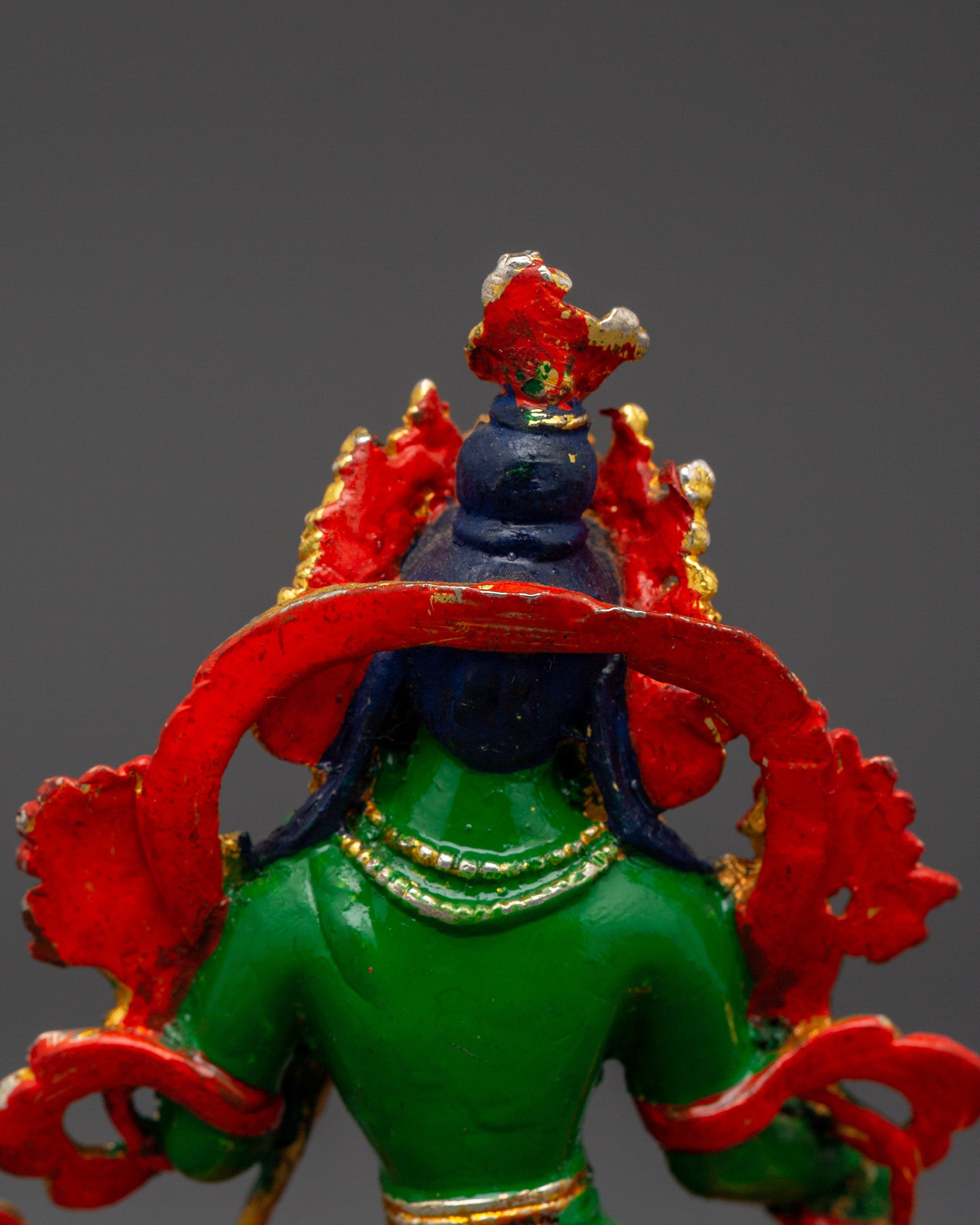 Copper Green Tara Sculpture | Altar Home Decor
