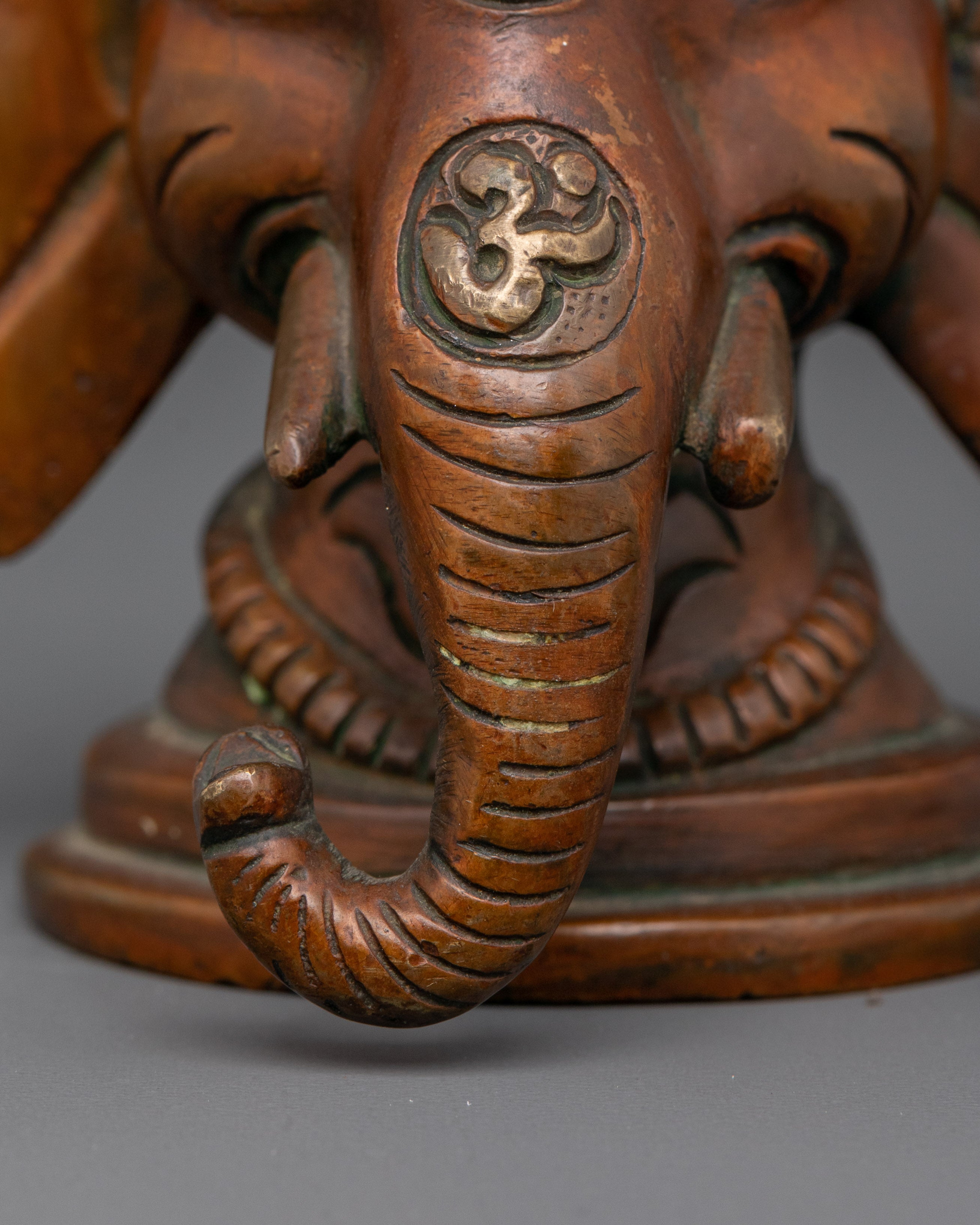 Lord Ganesha Head | Hindu Spiritual Figurine