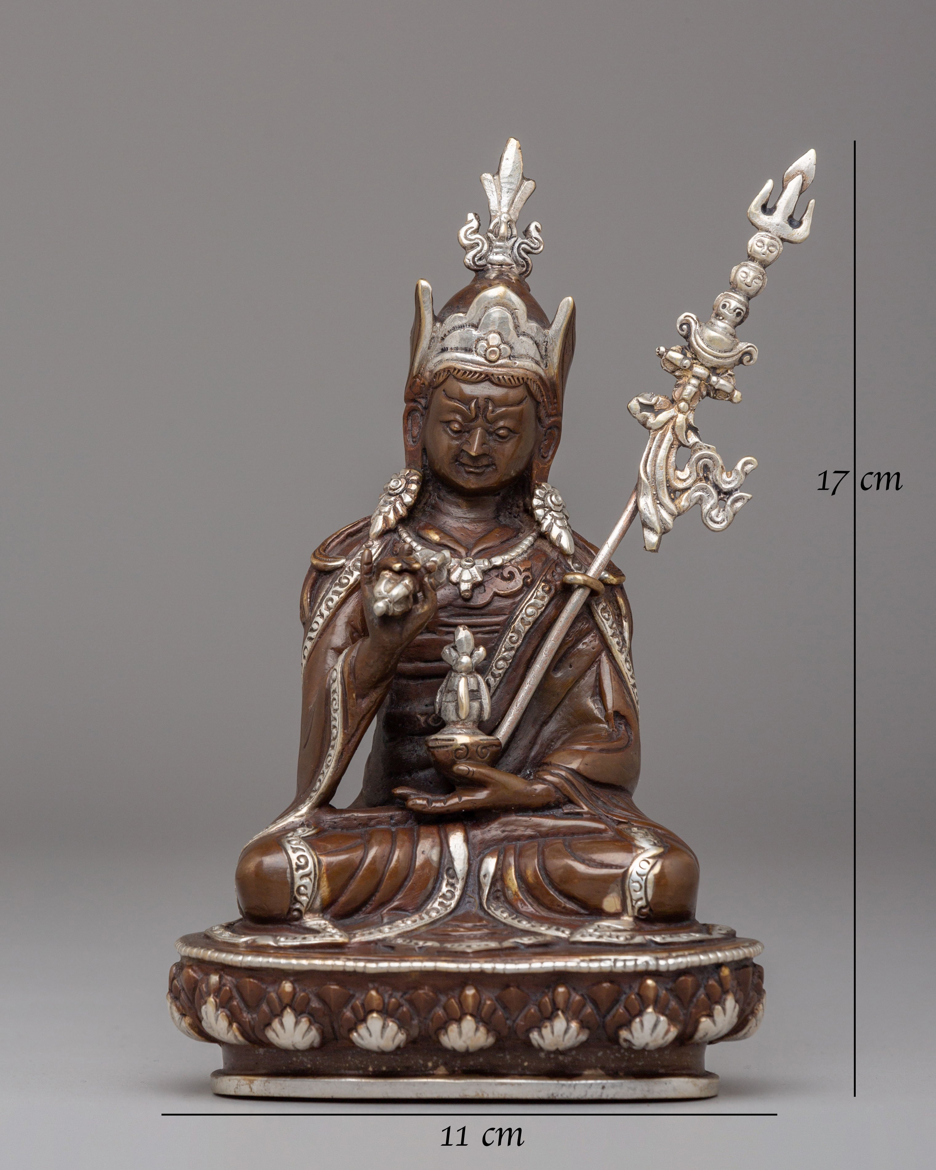 Sacred Handmade Guru Tsokye Dorje Statue | A Symbol of Wisdom and Protection
