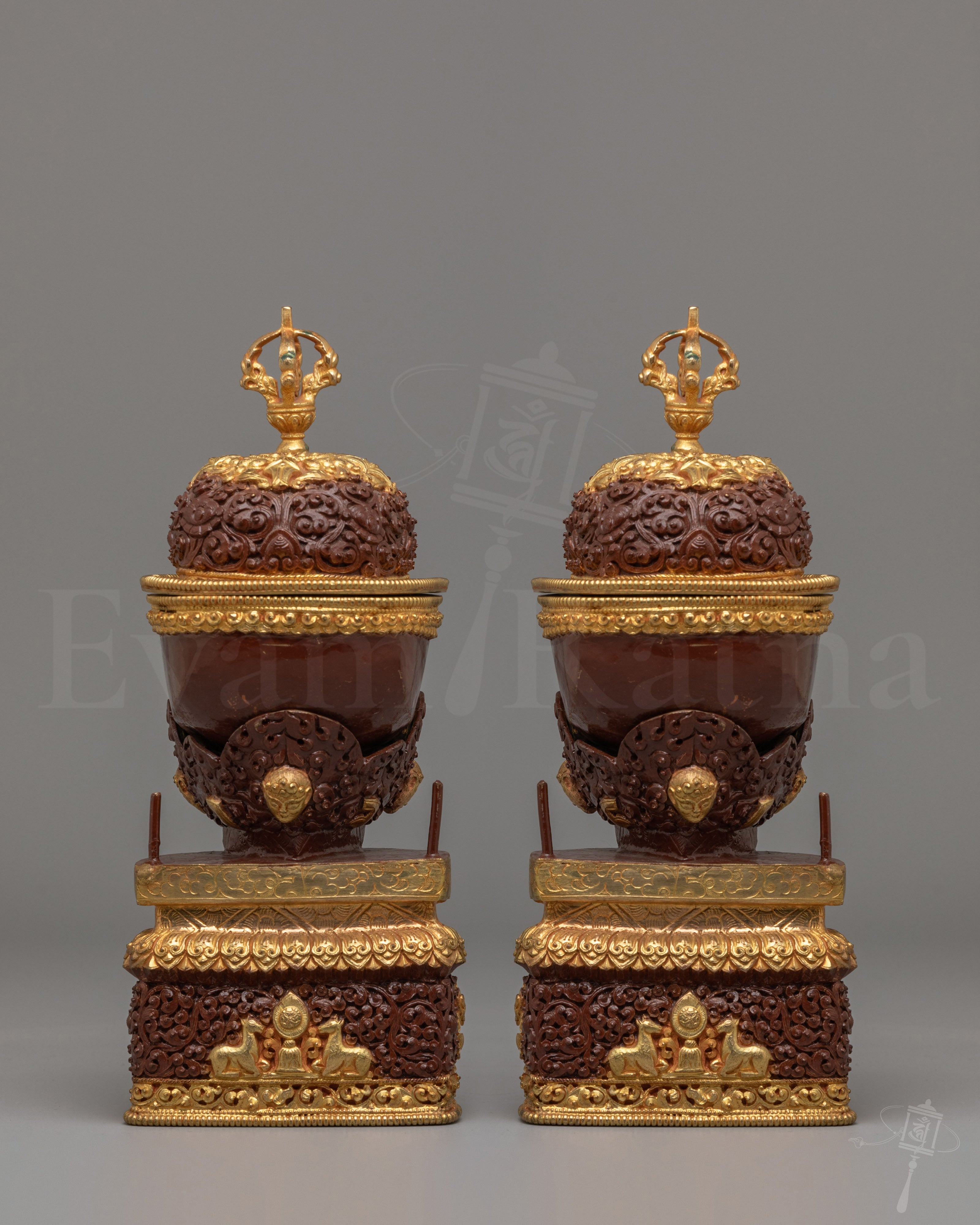 Handcrafted Kapala Ritual Set