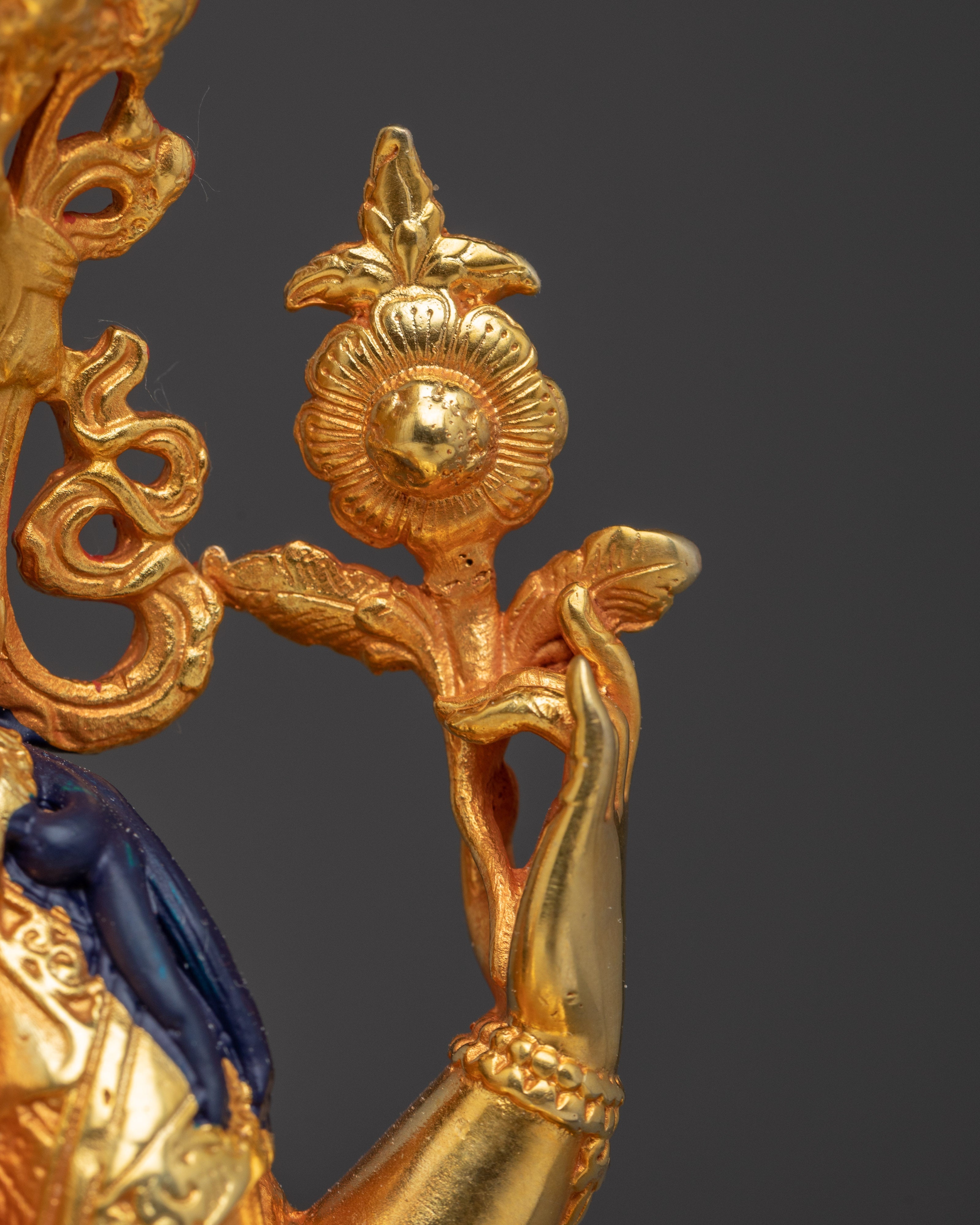 Handcrafted Statue of Chenrezig | Tibetan Bodhisattva of Compassion