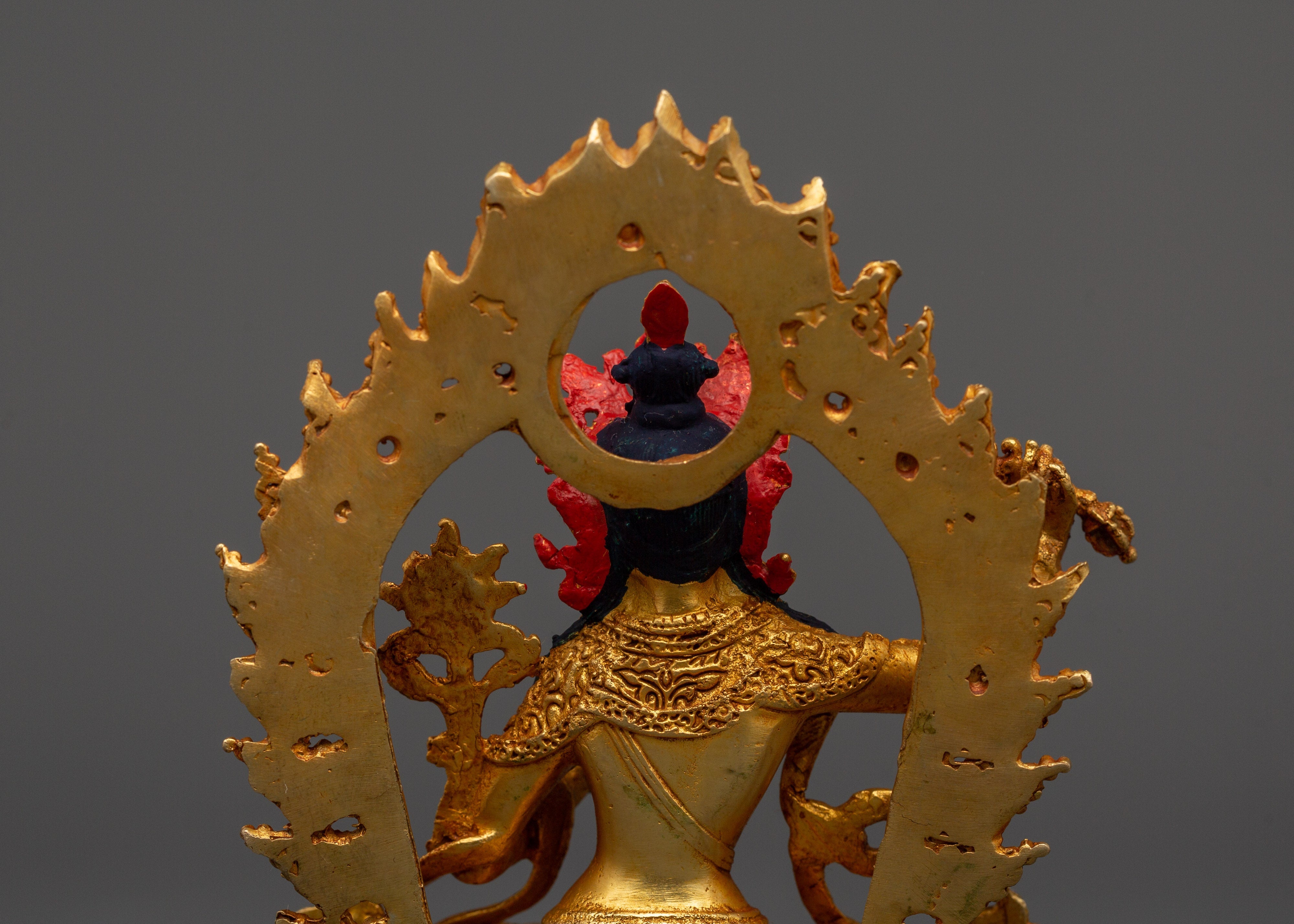 Manjushri Buddhist Wisdom Deity Statue | Ideal for Buddhist Altar and Zen Artwork