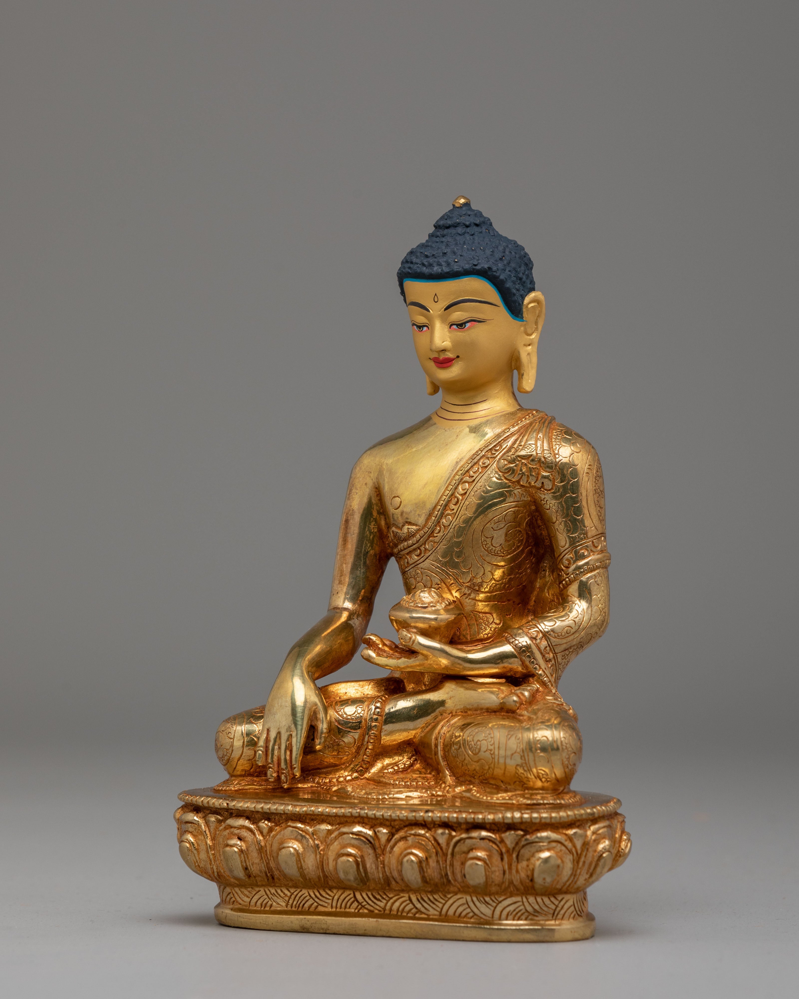 Shakyamuni Buddha Serene Statue | Meditation Altar Decor