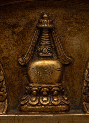 Premium Tibetan Tomb or Stupa Statue | Handcrafted Buddhist Stupa for Home Altar