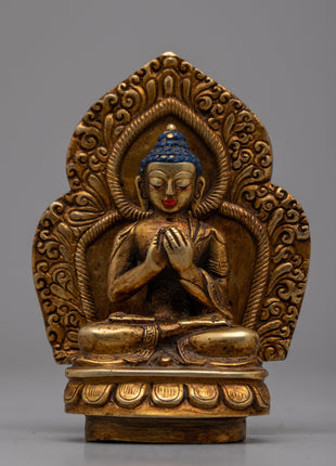 Premium Tibetan Tomb or Stupa Statue | Handcrafted Buddhist Stupa for Home Altar