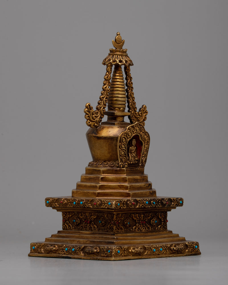 Tibetan Stupa | Artistic Interpretation of Sacred Buddhist Architecture