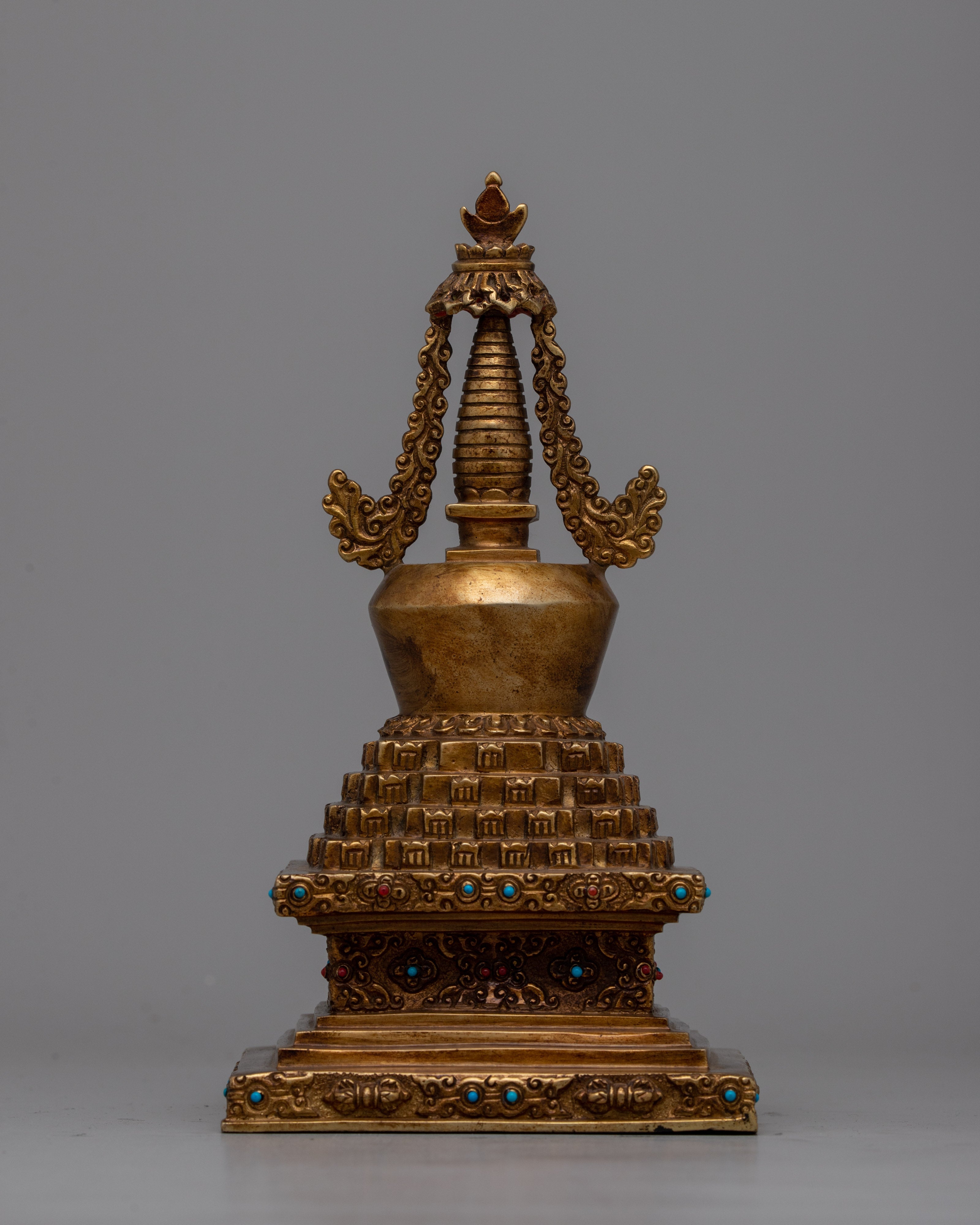 Buddhist Ritual Stupa | Intricately Designed Sacred Structure for Meditation