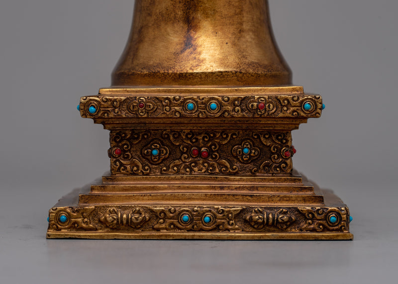 Sacred Relic Stupa | Hand-carved Relic Stupa Tradition with Spiritual Craftsmanship