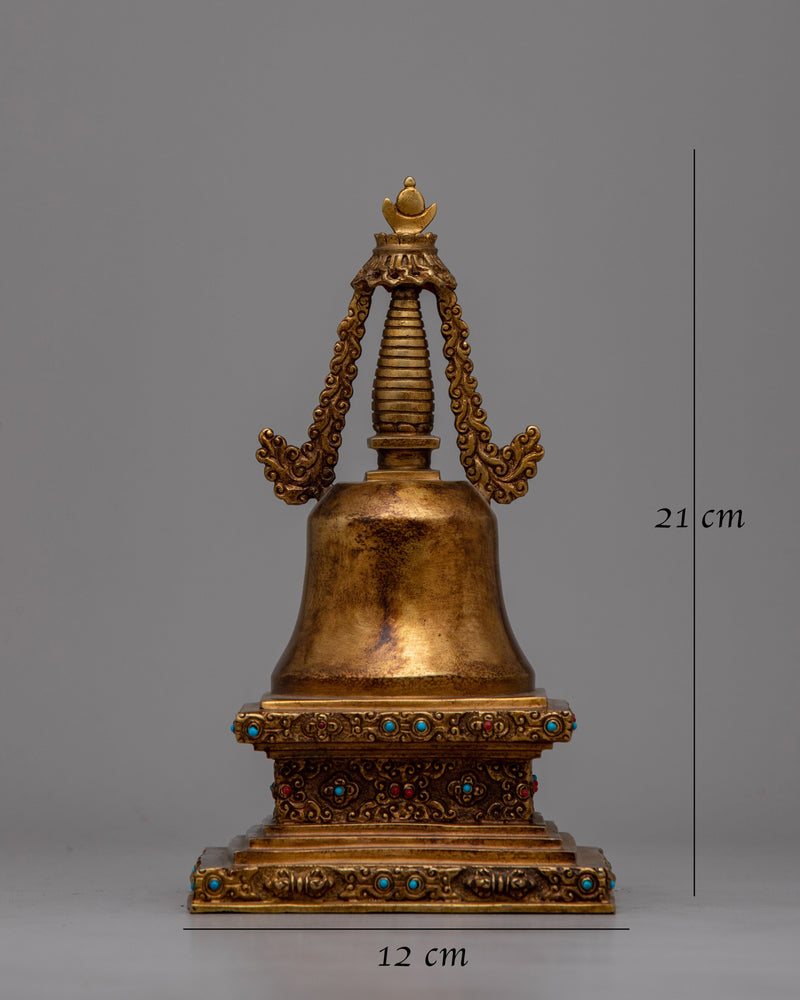 Sacred Relic Stupa | Hand-carved Relic Stupa Tradition with Spiritual Craftsmanship