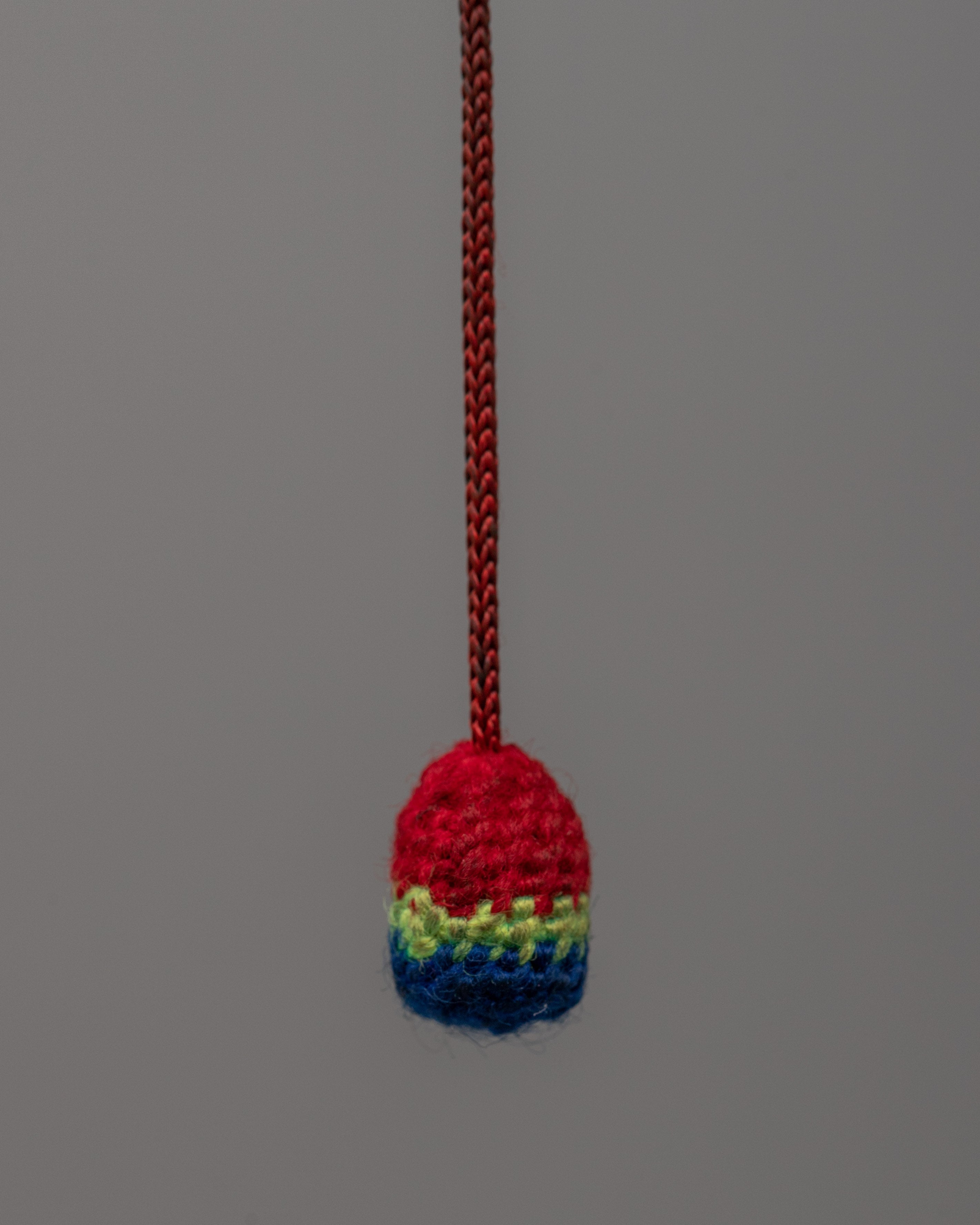 Damaru Drum with Turquoise & Coral | A Spiritual Tool for Rituals