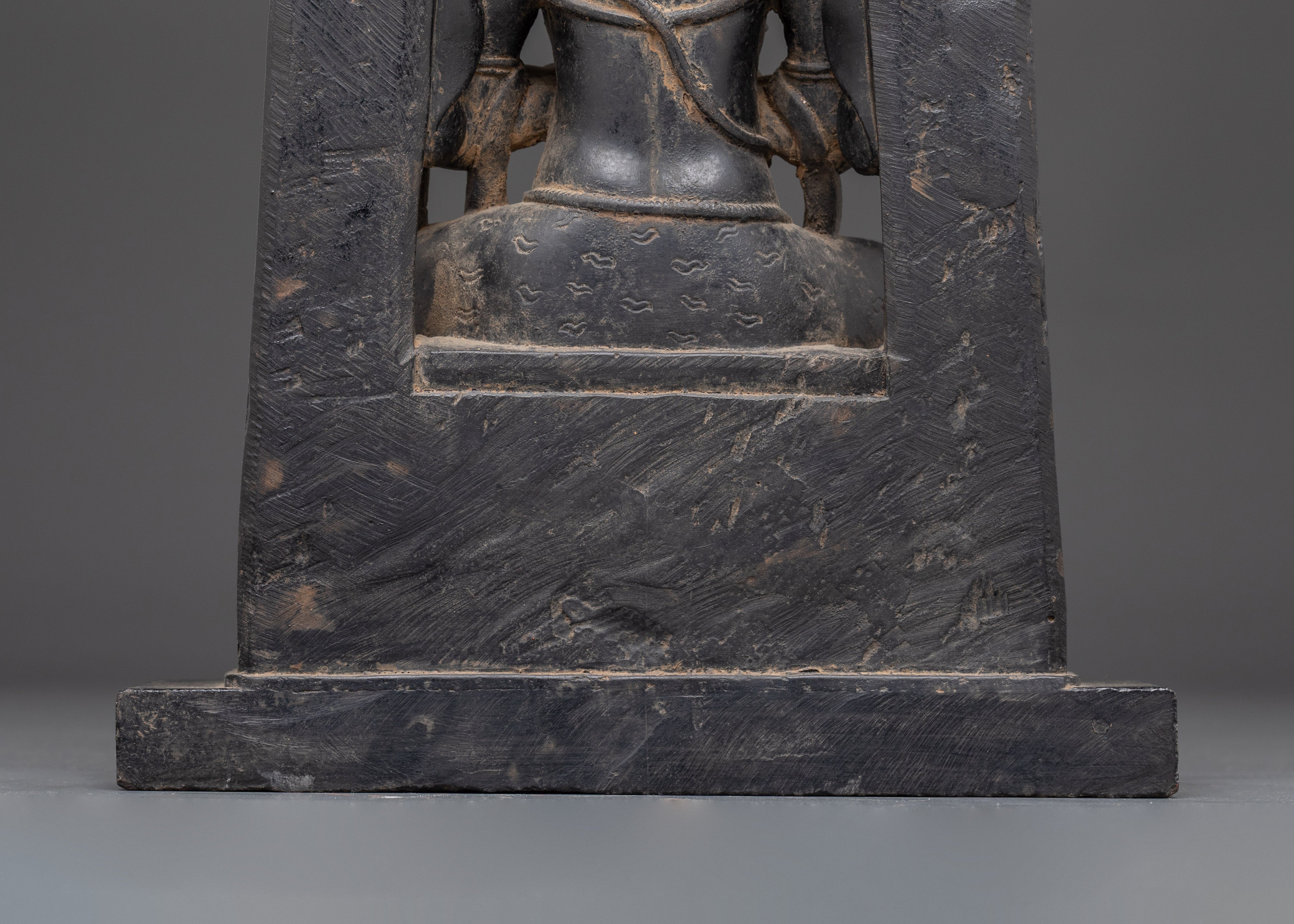 Sacred Four-Armed Mahakala Statue | Protector Deity of Dharma