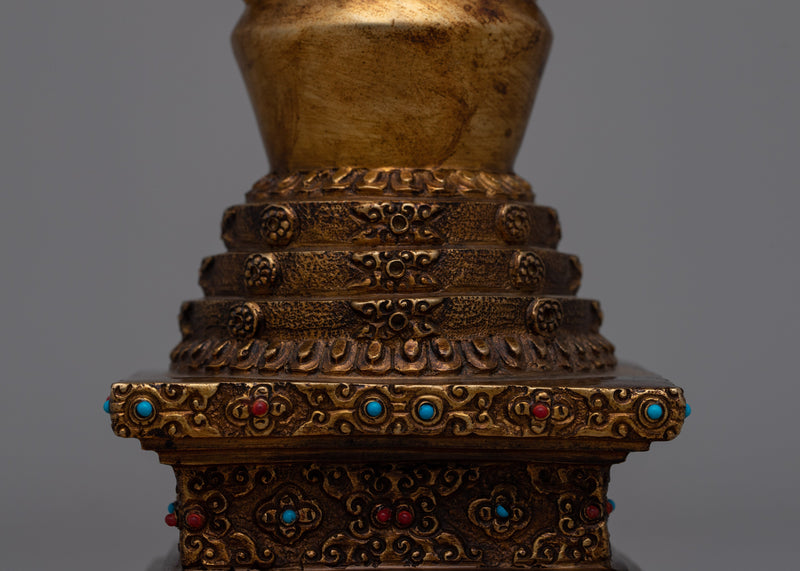 Buddhist Relics Stupa | Sacred Tibetan Buddhist Architecture for Relic Preservation