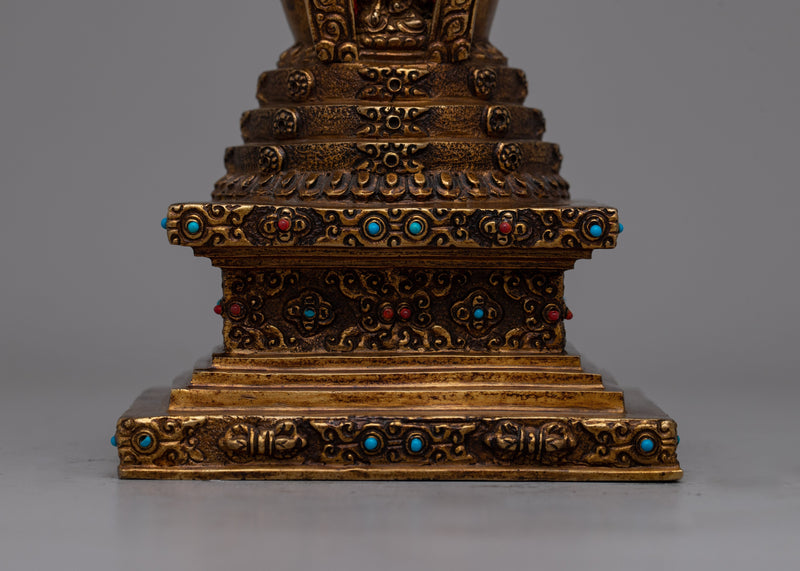 Buddhist Relics Stupa | Sacred Tibetan Buddhist Architecture for Relic Preservation