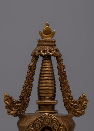Stupa Offering | Buddhist Religious Artifacts Symbolizing Devotion & Spiritual Enlightenment