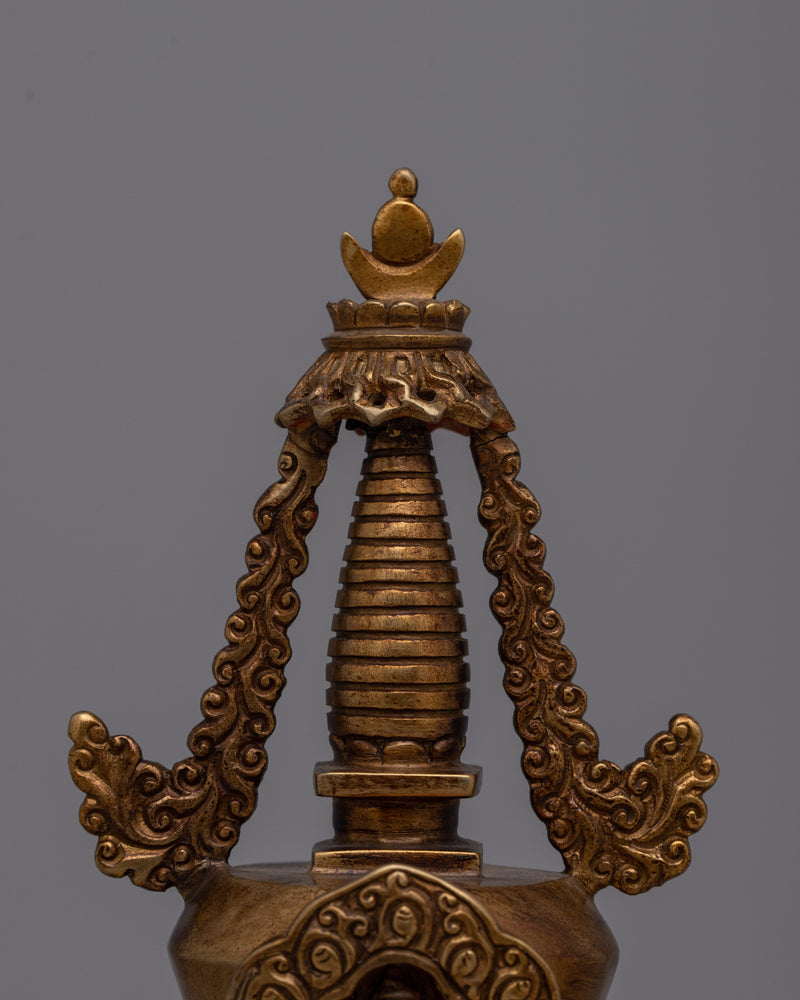 Stupa Offering | Buddhist Religious Artifacts Symbolizing Devotion & Spiritual Enlightenment