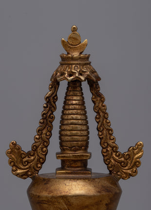 Stupa Offering | Buddhist Religious Artifacts Symbolizing Devotion & Spiritual Enlightenment