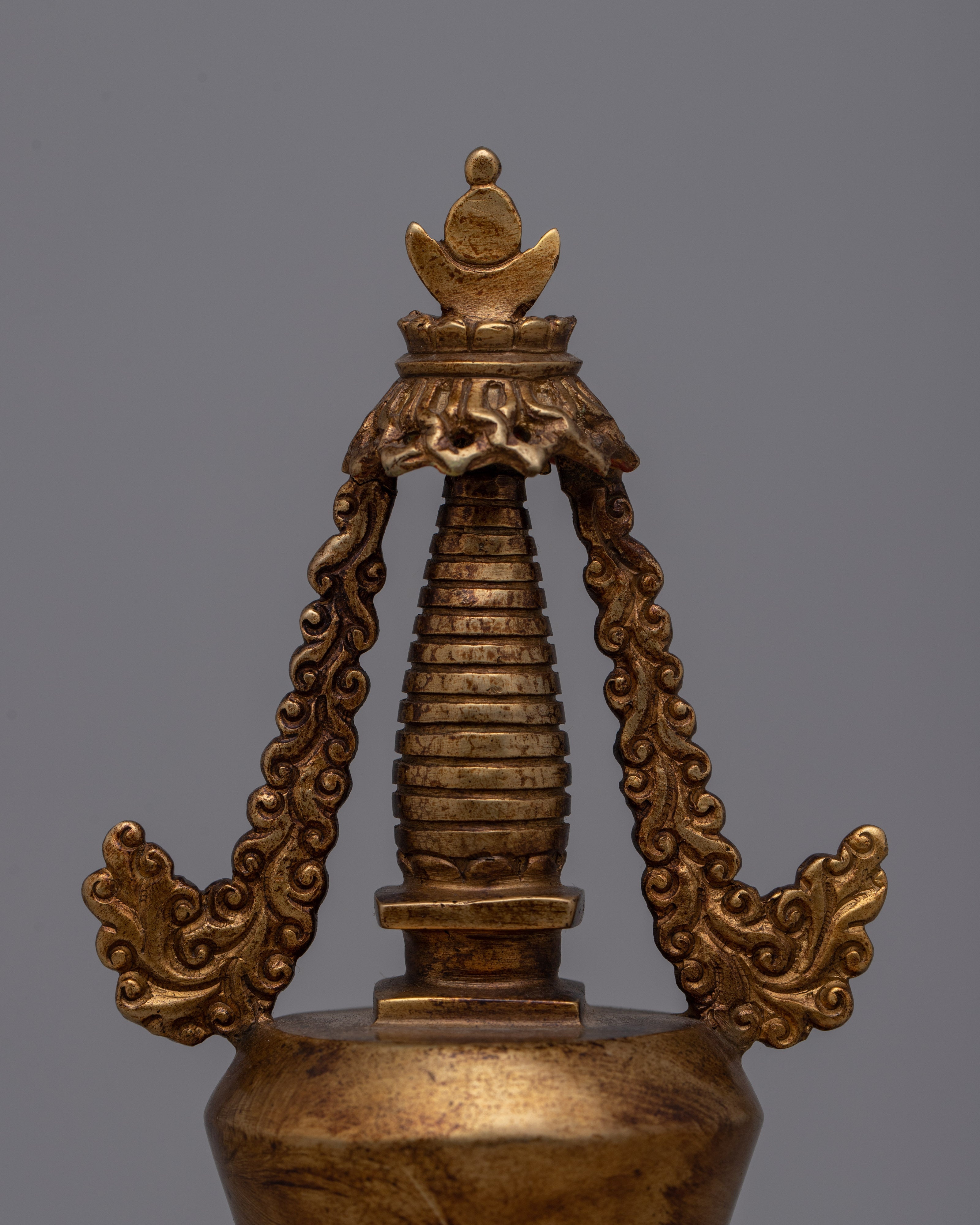 Stupa Offering | Buddhist Religious Artifacts Symbolizing Devotion & Spiritual Enlightenment