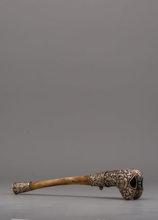 Buddhist Tantric Ritual Trumpet Kangling | Buddhist Spiritual Meditation Tool