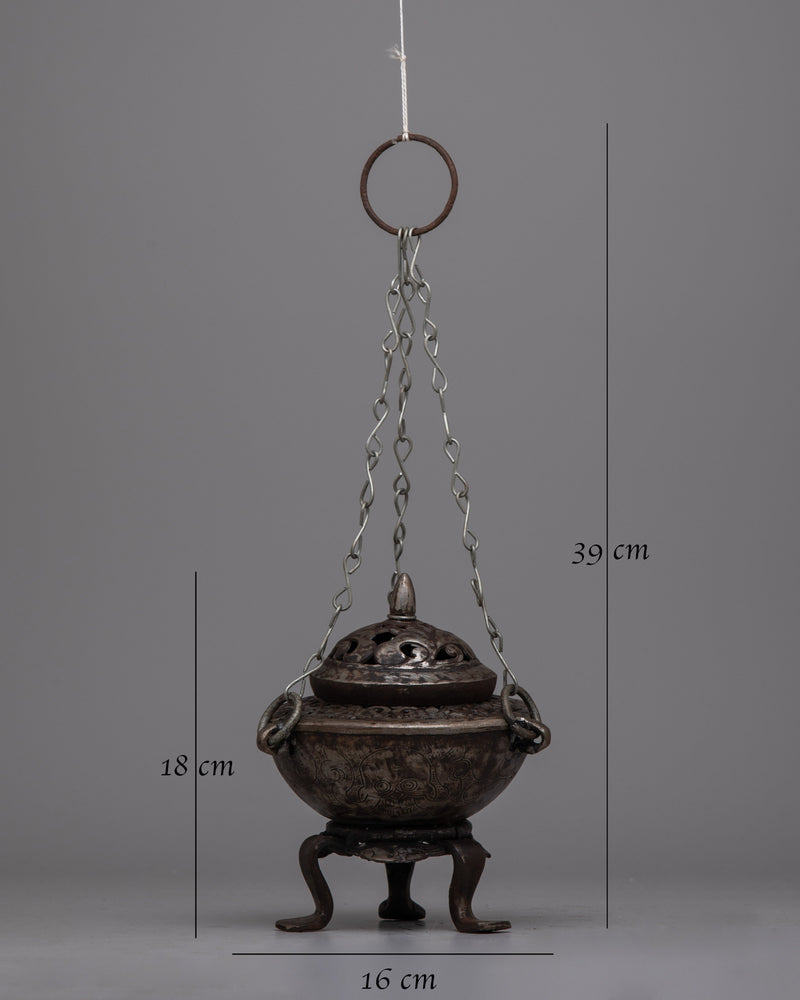 Incense Burner Hanging | Perfect for Rituals and Peaceful Atmosphere