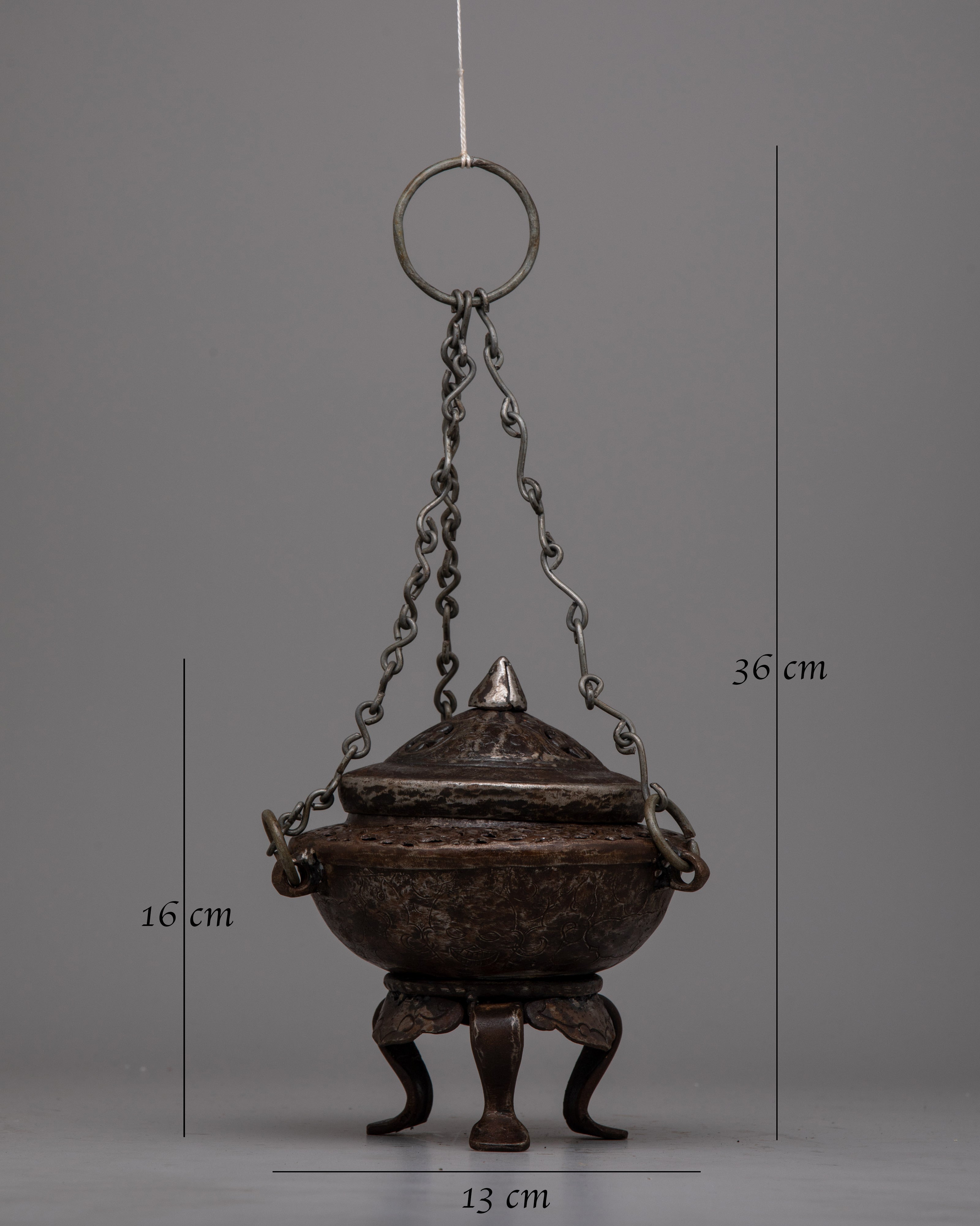 Iron Incense Burner | Ideal for Everyday Use and Special Occasions
