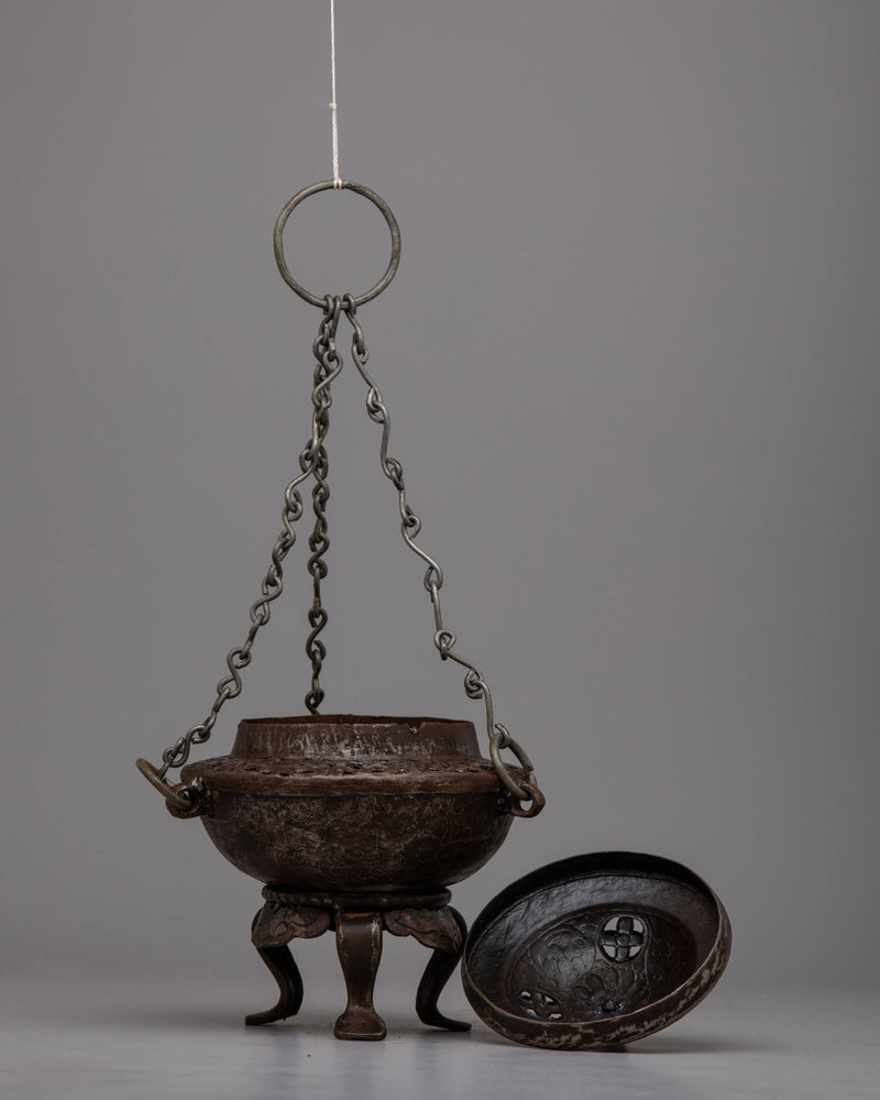 Iron Incense Burner | Ideal for Everyday Use and Special Occasions