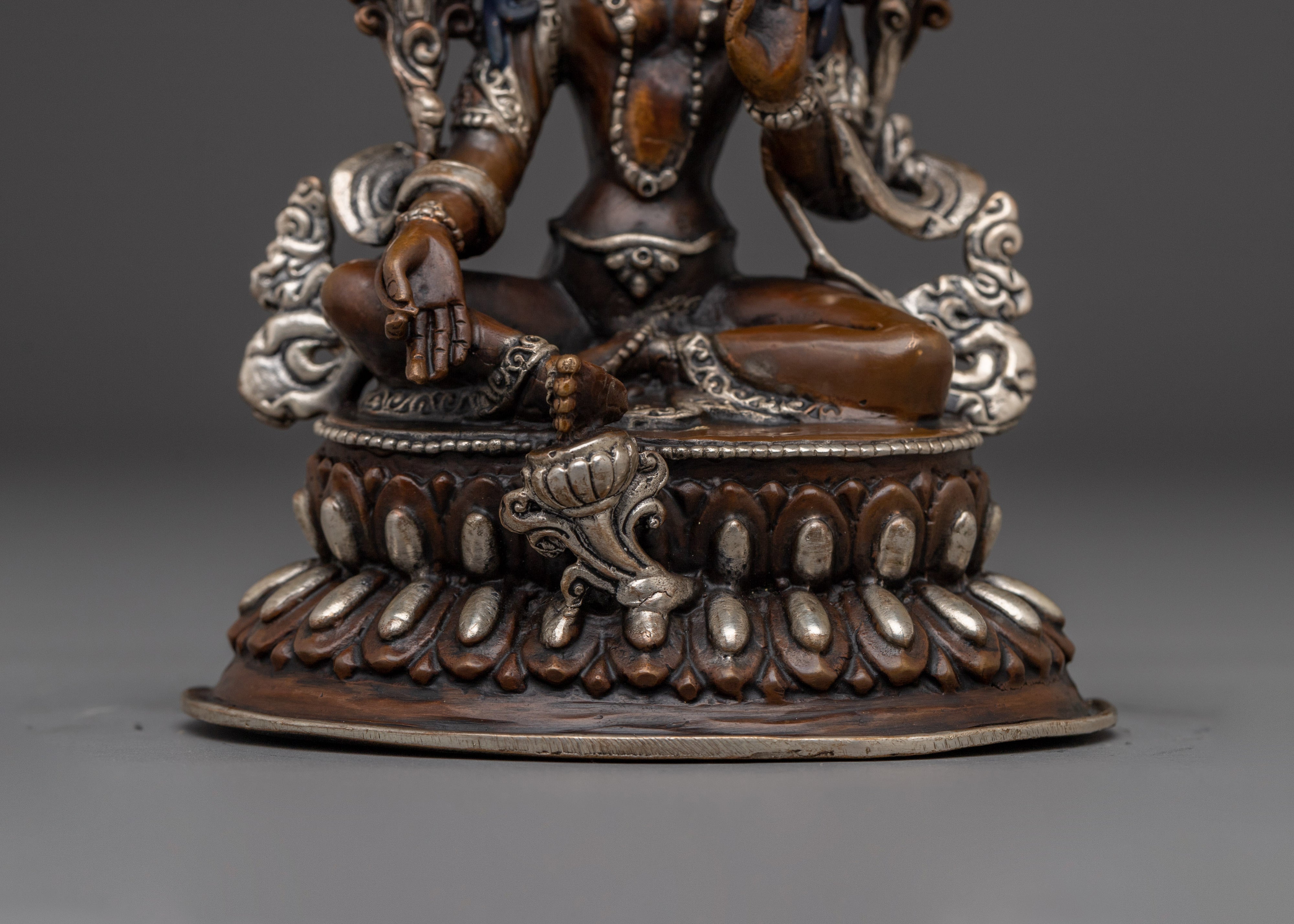 Oxidized Green Tara Nepali Artwork | Mother of All Buddhas