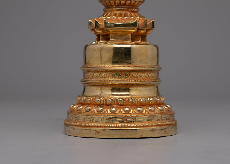 Authentic Tibetan Stupa |  Perfect for Spiritual and Ritual Use