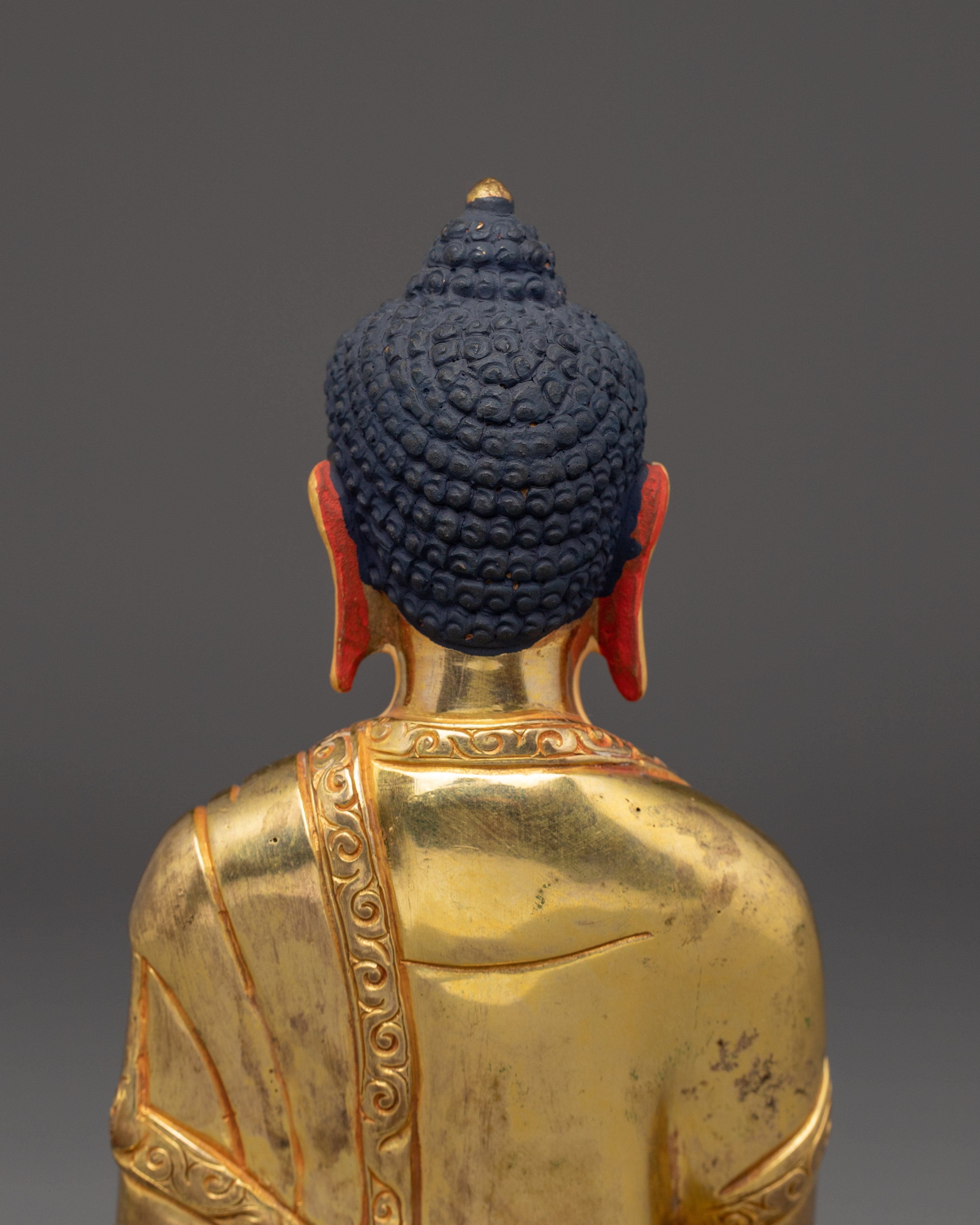 Peaceful Statue of Shakyamuni Buddha | Buddhist Spiritual Decor