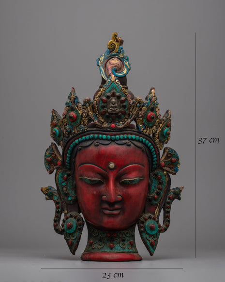 Wall Hanging Buddha Head | Enhance Your Home Decor