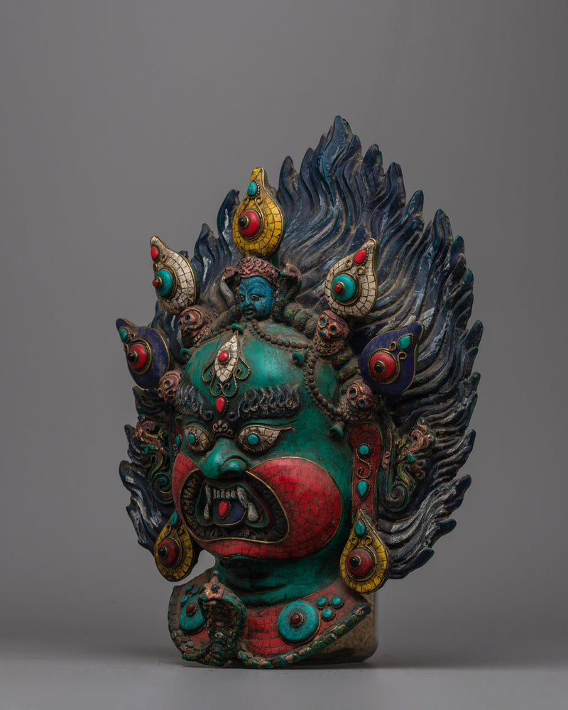 Mask Wall Hanging | Traditional Mask Tibetan Wall Hanging