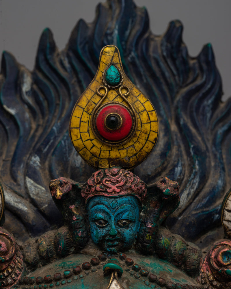 Mask Wall Hanging | Traditional Mask Tibetan Wall Hanging