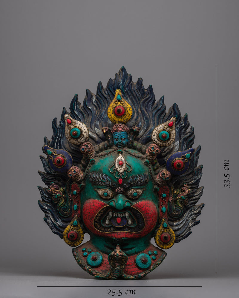 Mask Wall Hanging | Traditional Mask Tibetan Wall Hanging