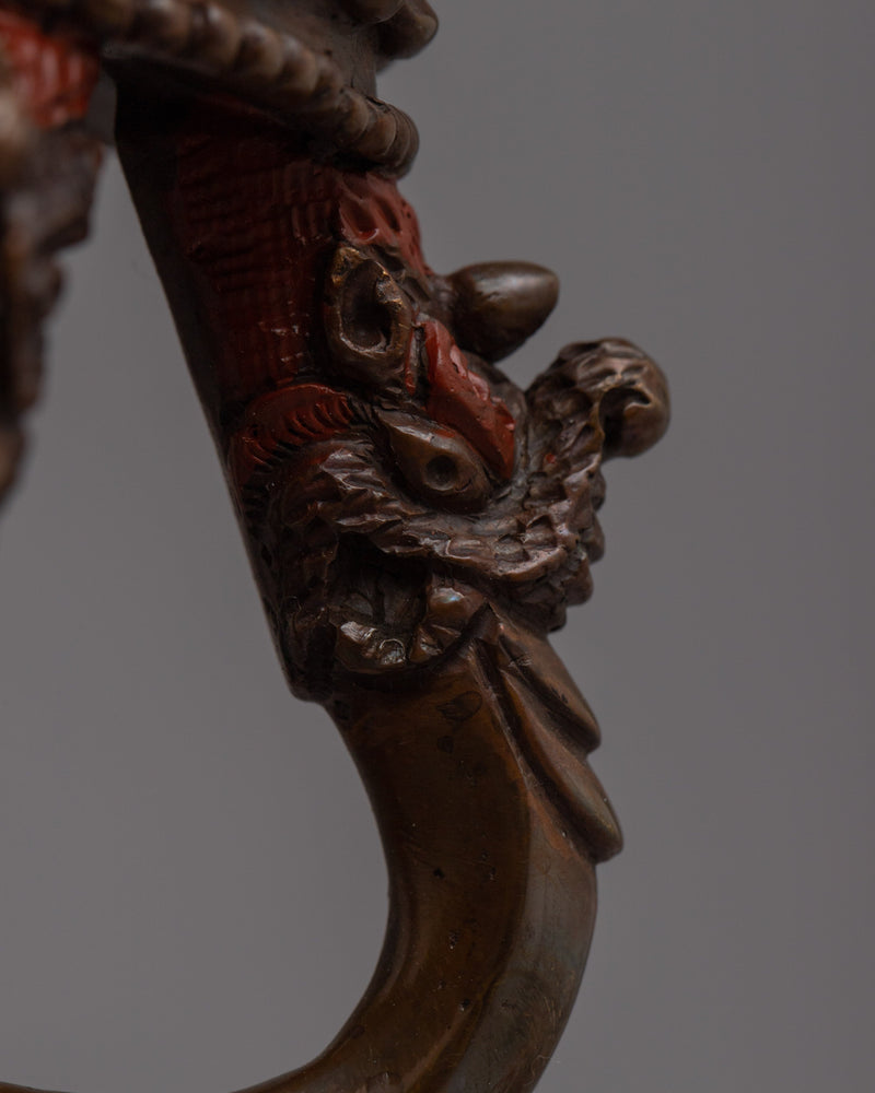 Oxidized Copper Vajra | Timeless Oxidized Copper Vajra Artifact