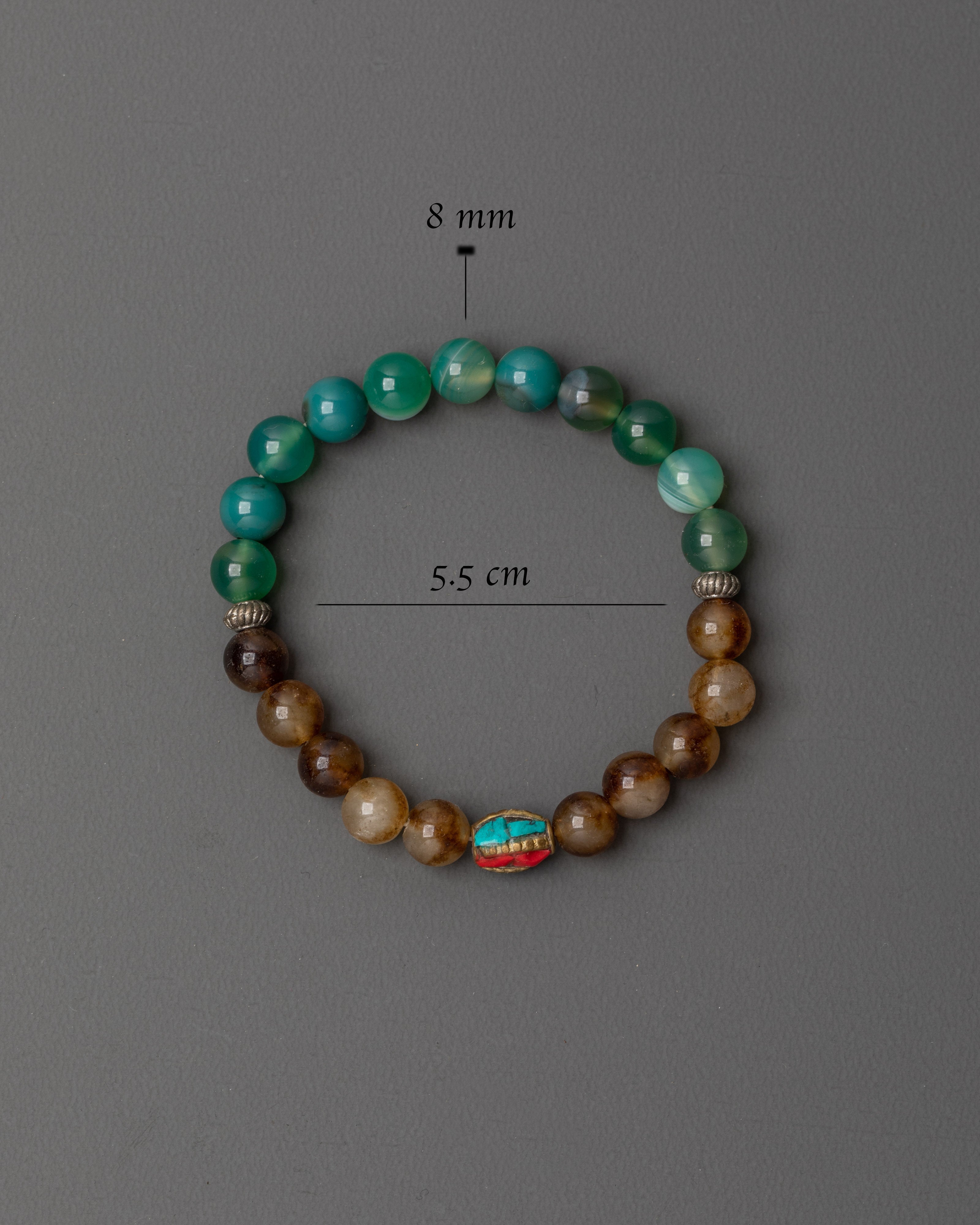 Handmade Artificial Beads Bracelet | Colorful Beaded Wristband Bracelet