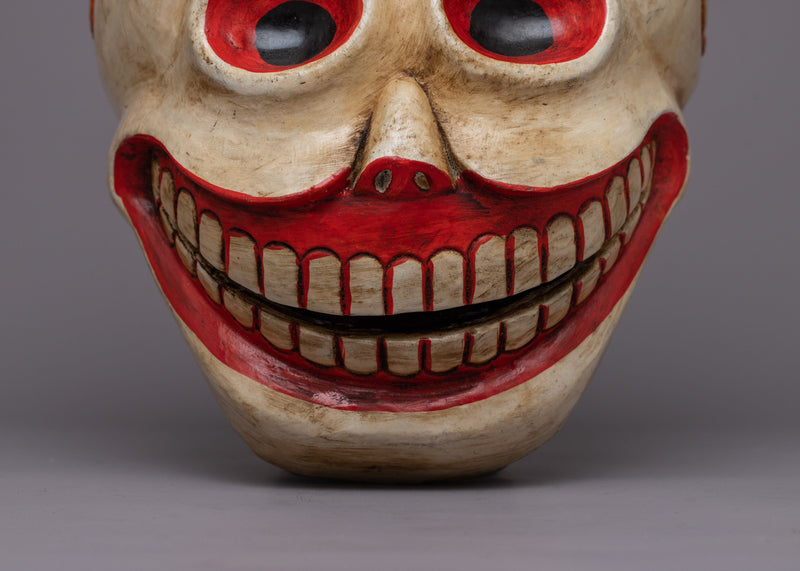 Carved Wooden Mask | Enhance Your Living Room or Office Decor