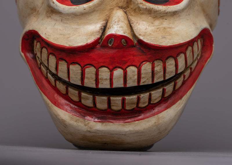 Carved Wooden Mask | Enhance Your Living Room or Office Decor