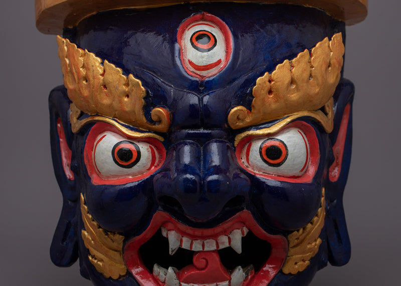 Fierce Mask Wooden Made | Perfect for Cultural and Artistic Home Decor