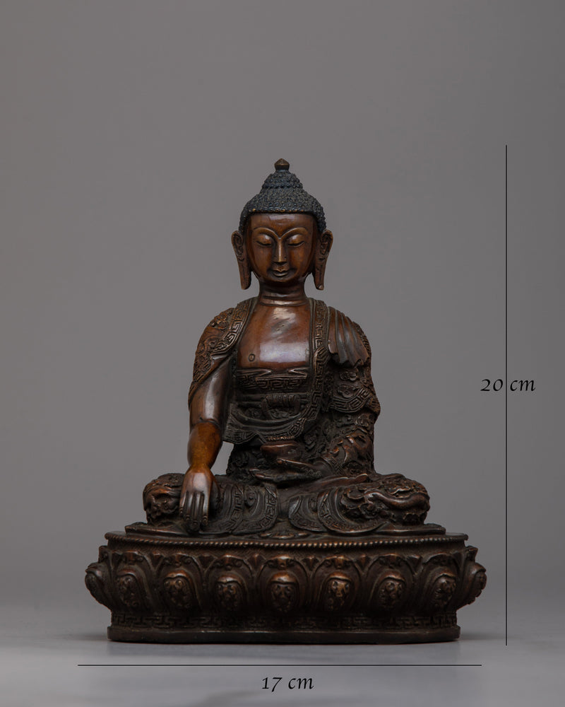 The Buddha Shakyamuni Buddha Statue | Handcrafted Sacred Sculpture for Meditation & Spirituality