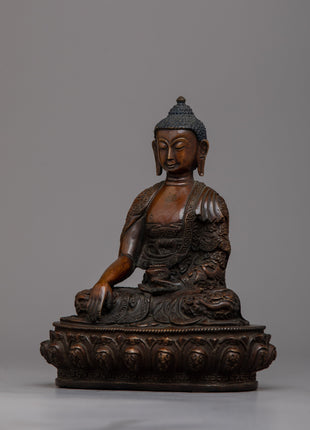 The Buddha Shakyamuni Buddha Statue | Handcrafted Sacred Sculpture for Meditation & Spirituality