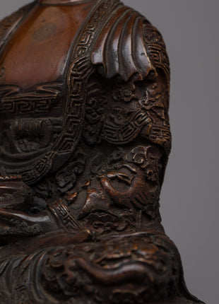 The Buddha Shakyamuni Buddha Statue | Handcrafted Sacred Sculpture for Meditation & Spirituality