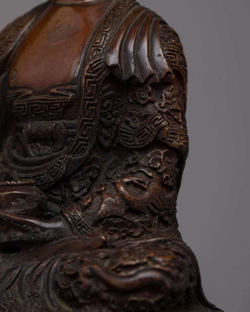 The Buddha Shakyamuni Buddha Statue | Handcrafted Sacred Sculpture for Meditation & Spirituality